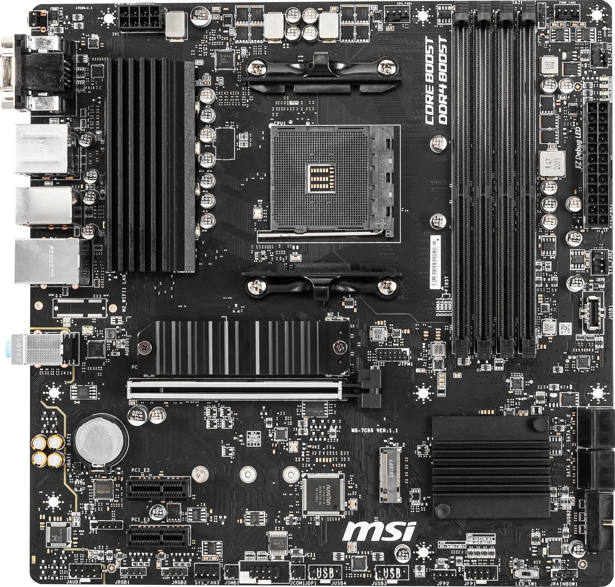 Amazon.co.jp: MSI B550M PRO-VDH AMD Ryzen 5000/4000G/3000シリーズ